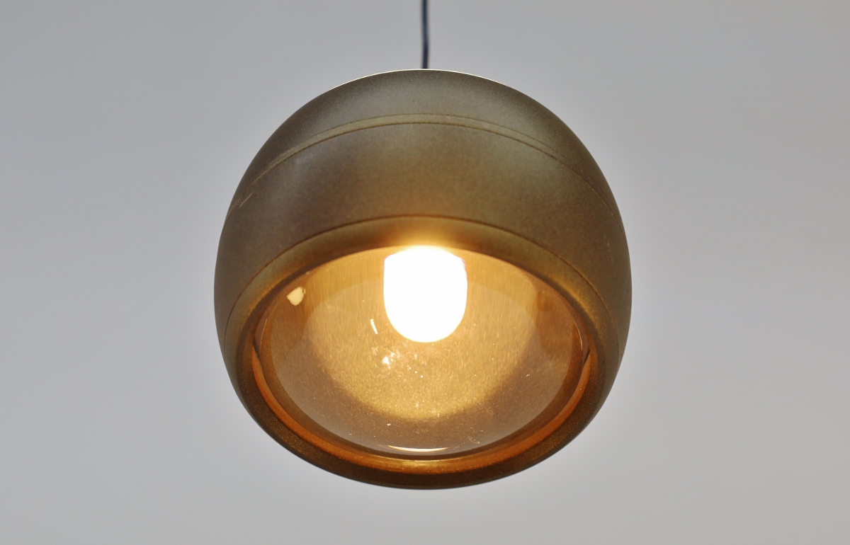Tijdloze hanglamp JUPITER | Brons / Goud