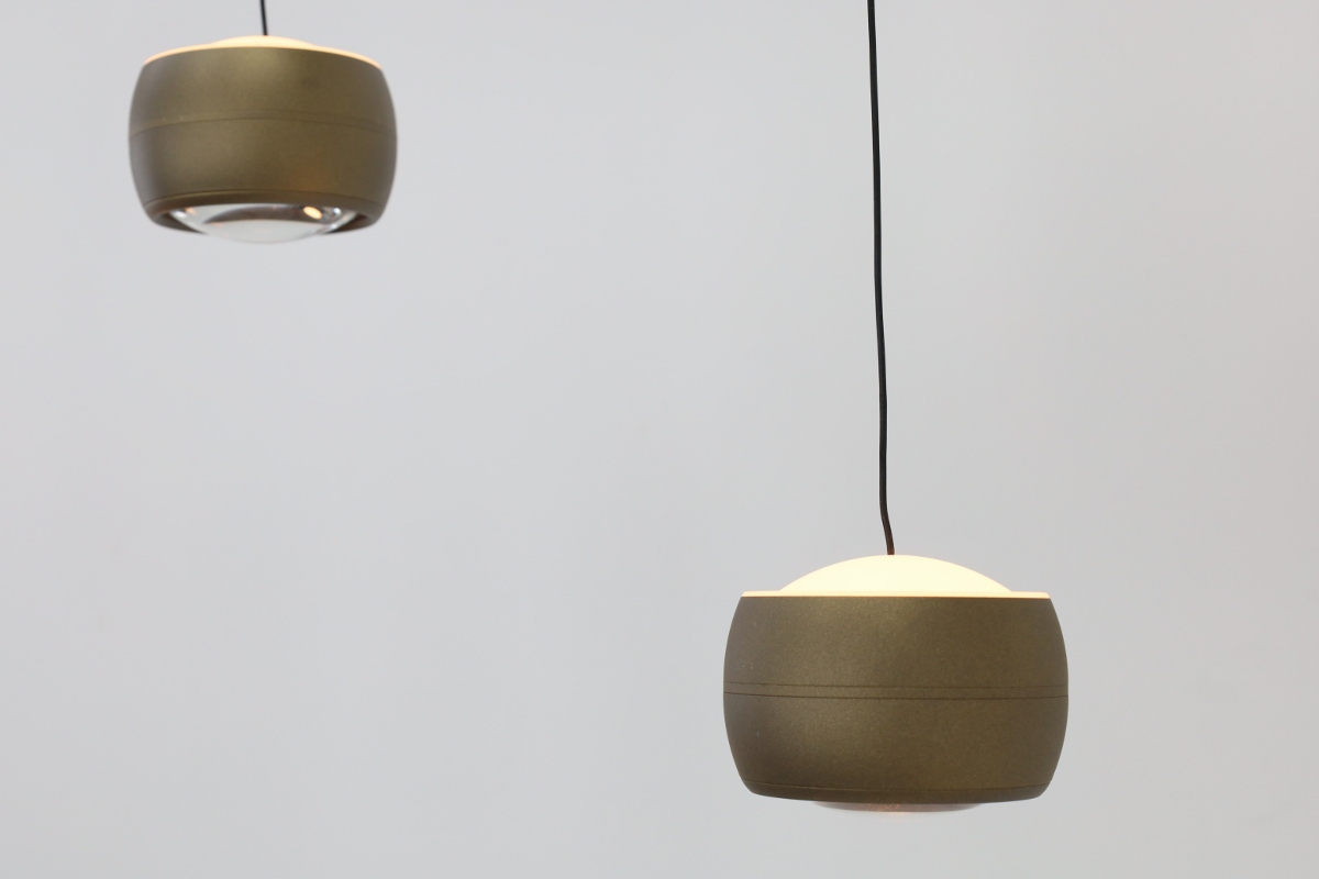 Tijdloze hanglamp JUPITER | Brons / Goud