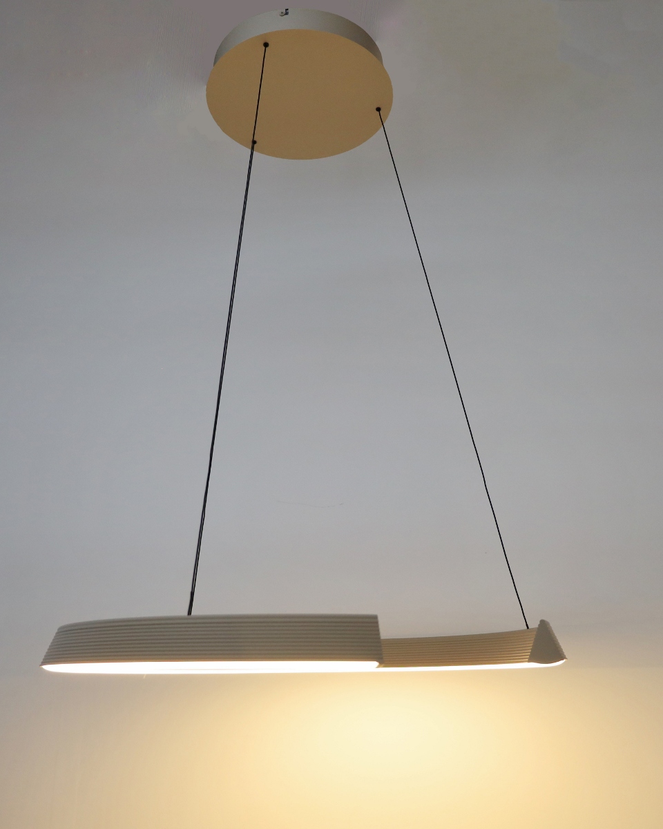 Moderne hanglamp MALLO Ø65 cm | Creme