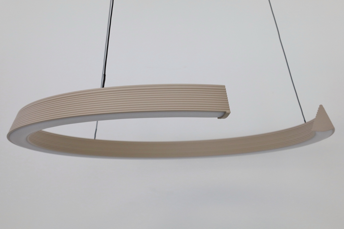 Moderne hanglamp MALLO Ø65 cm | Creme
