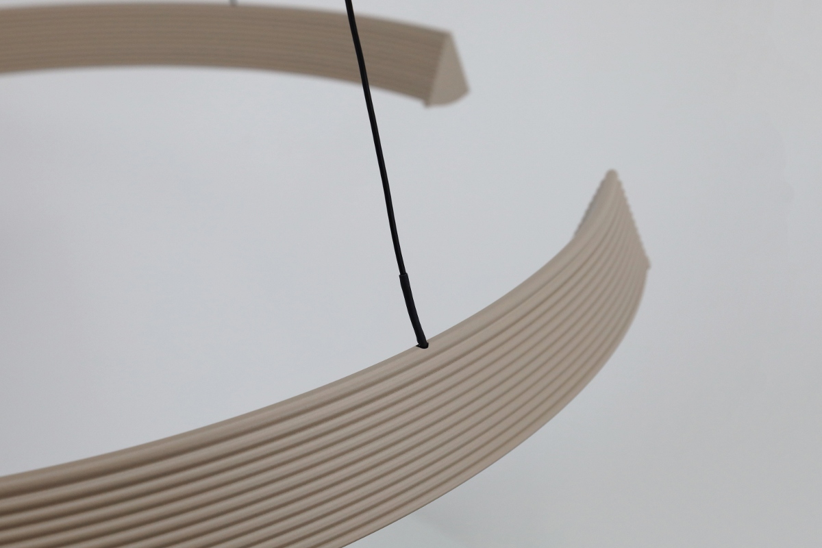 Moderne hanglamp MALLO Ø65 cm | Creme
