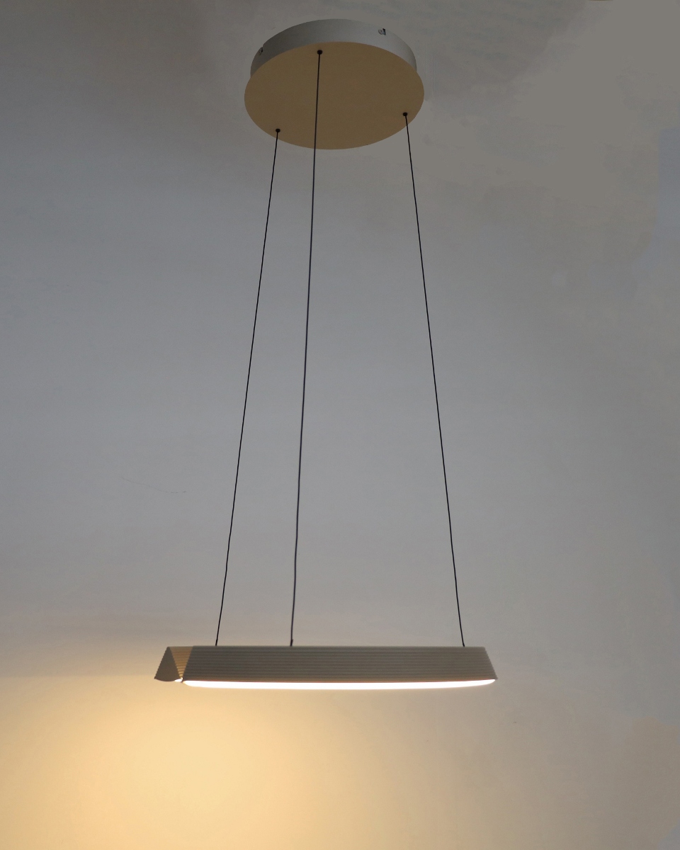 Moderne hanglamp MALLO Ø50 cm | Creme