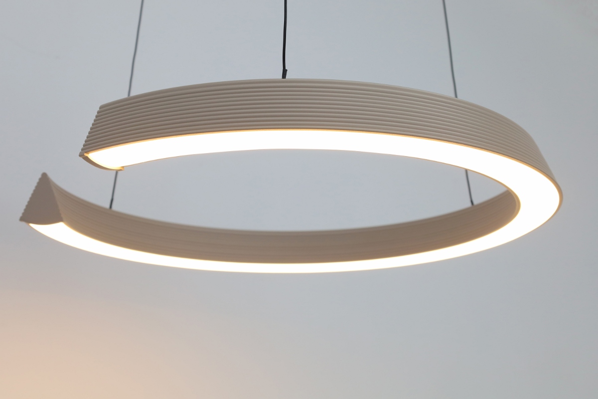 Moderne hanglamp MALLO Ø50 cm | Creme