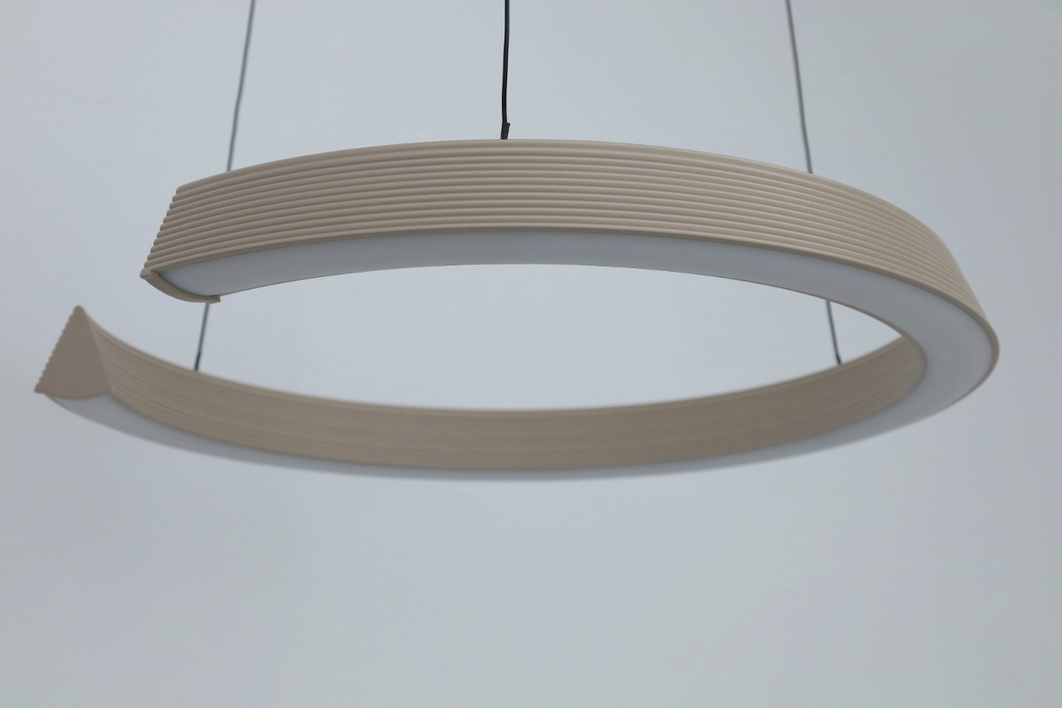 Moderne hanglamp MALLO Ø50 cm | Creme