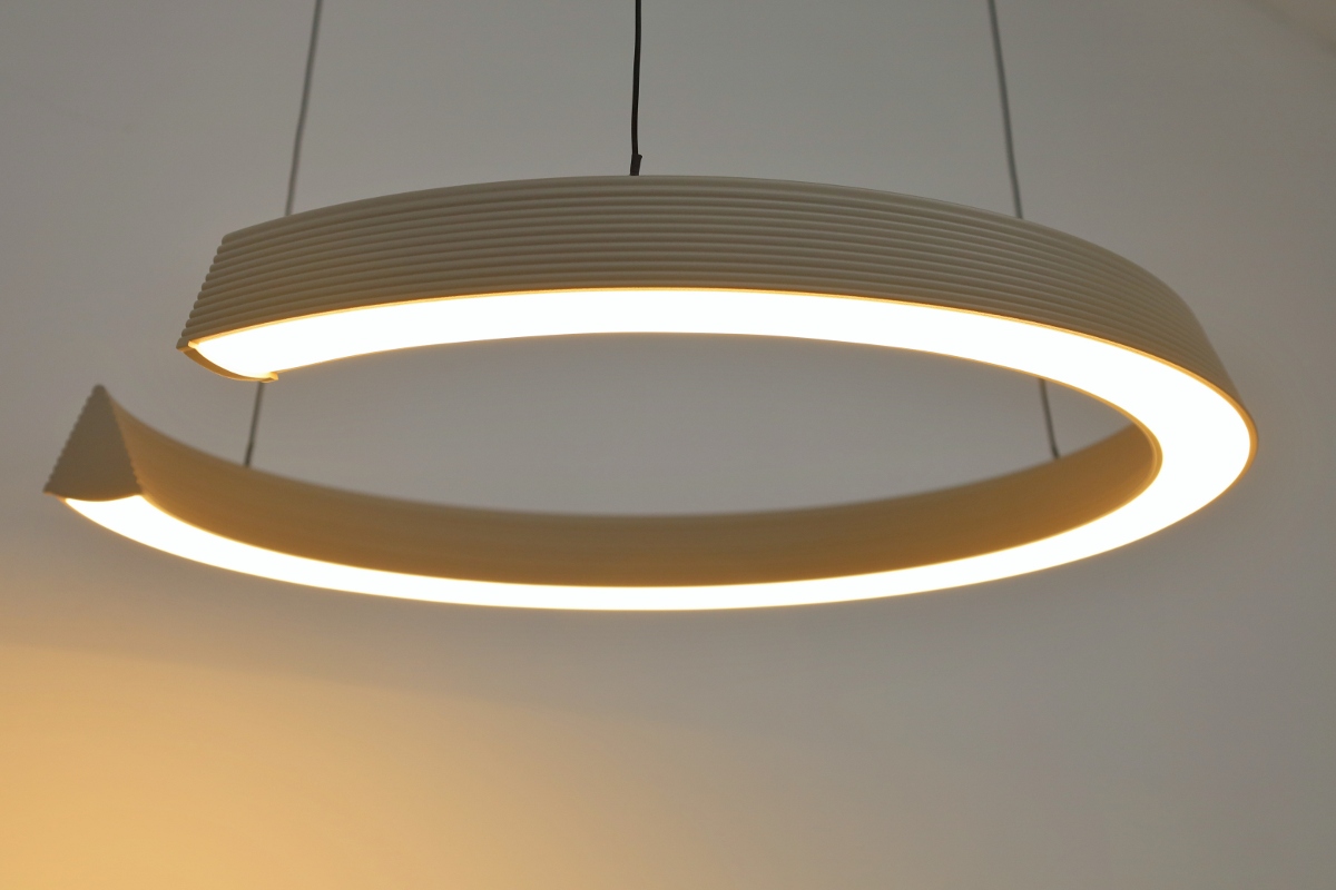 Moderne hanglamp MALLO Ø50 cm | Creme