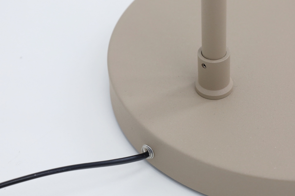 Sfeervolle vloerlamp MARRONE | Zand / Amber