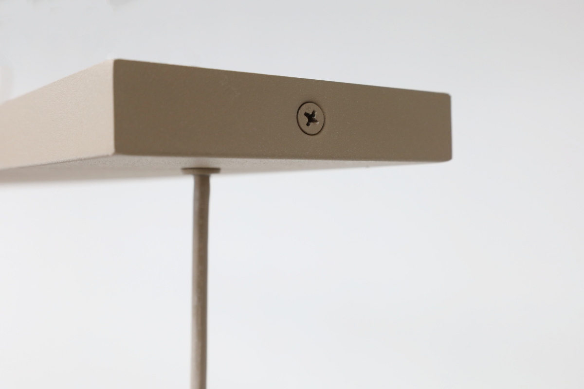 Sfeervolle hanglamp MARRONE 4-lichts | Zand / Amber