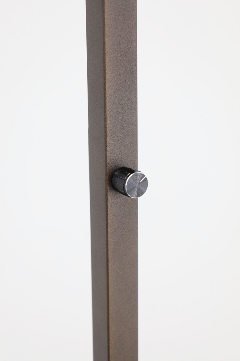 Strakke vloerlamp STANG | Cacao