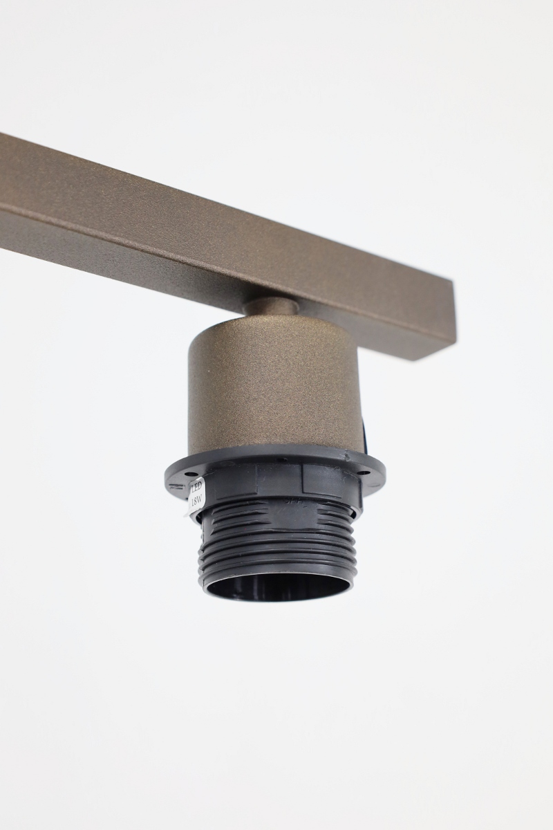 Strakke vloerlamp STANG | Cacao