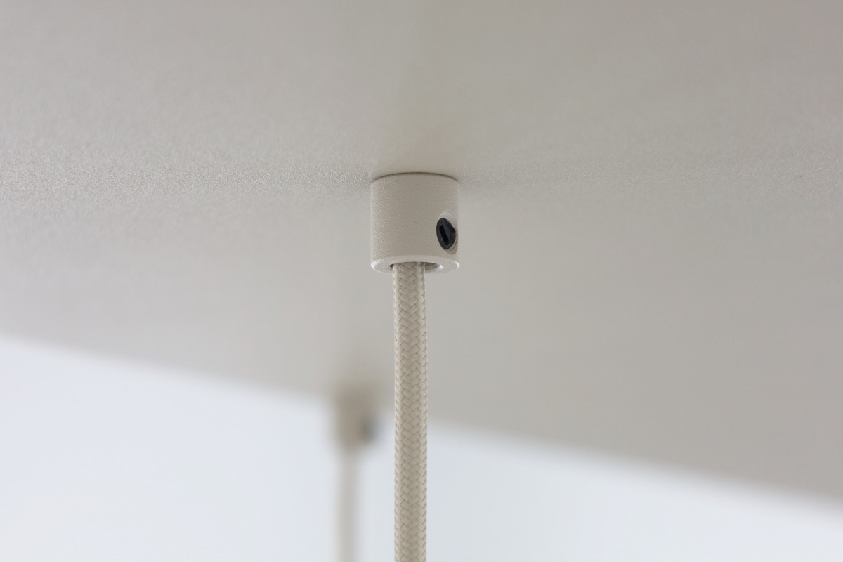Stijlvolle hanglamp LAMBRES 9-lichts | Zand