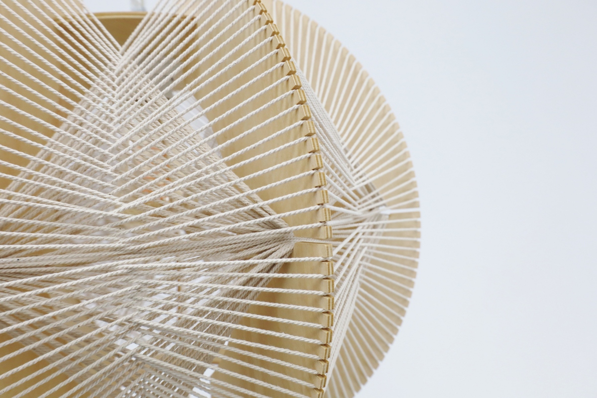Organische hanglamp JESSICA Ø40 cm | Naturel