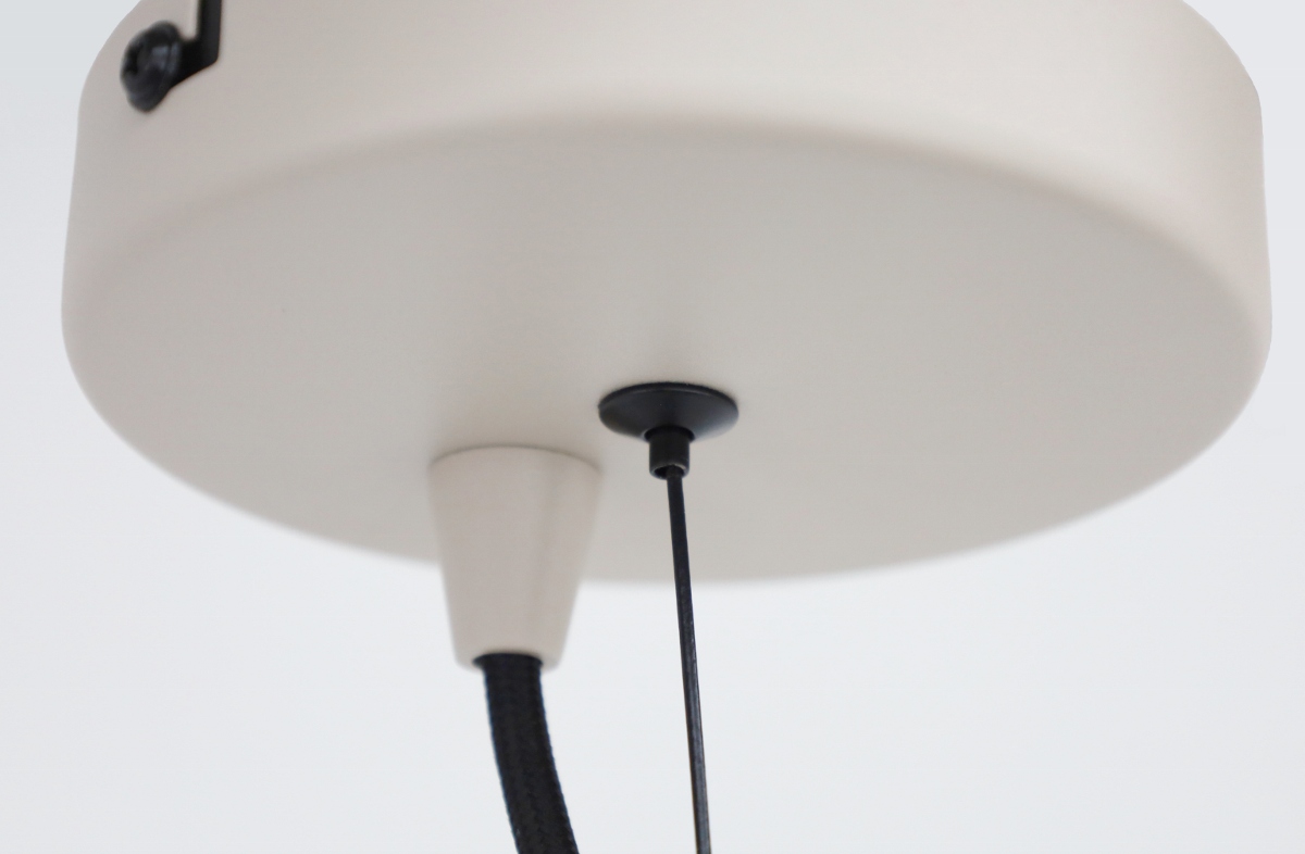 Sierlijke hanglamp GABRI Ø58 cm | Creme