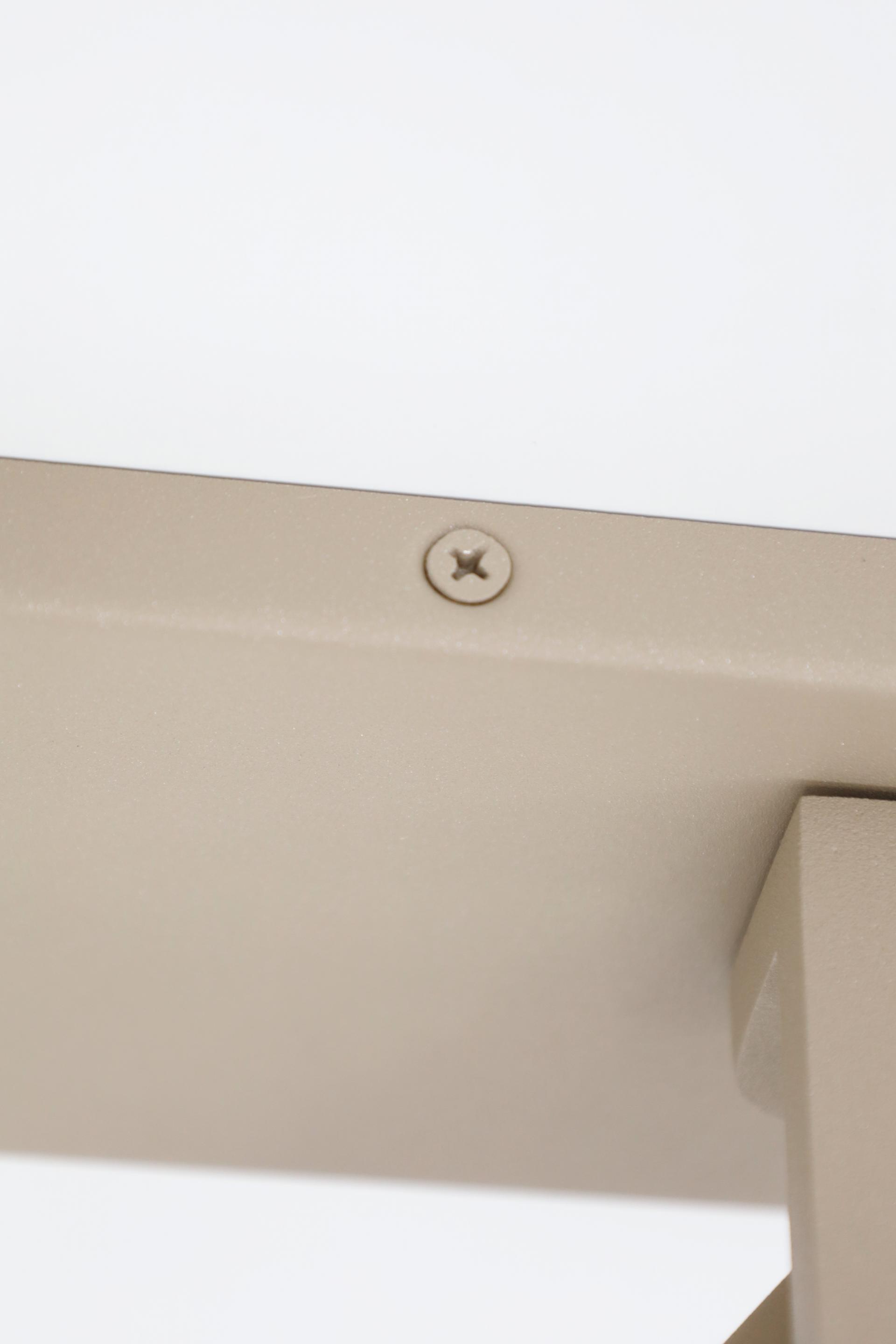 Strakke opbouwspot SCOOP 2-lichts balk | Zand