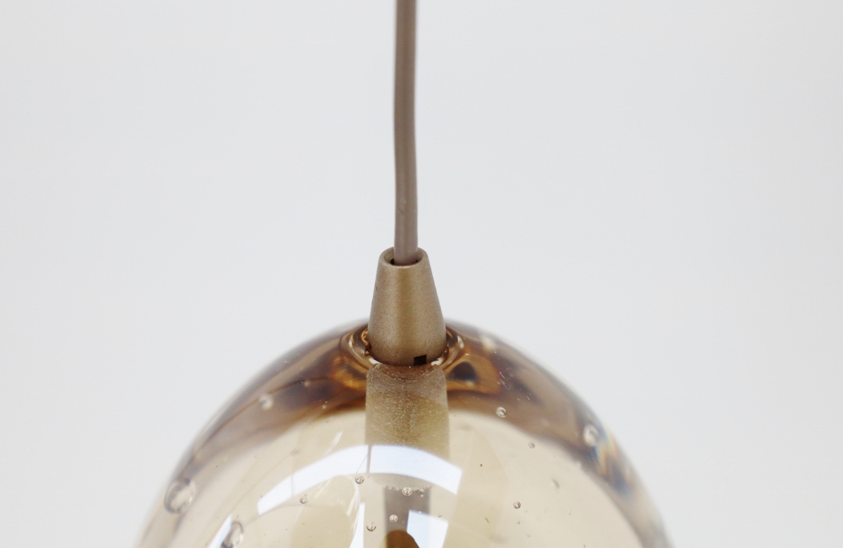 Chique hanglamp EGG GOLD 5-lichts | Champagne