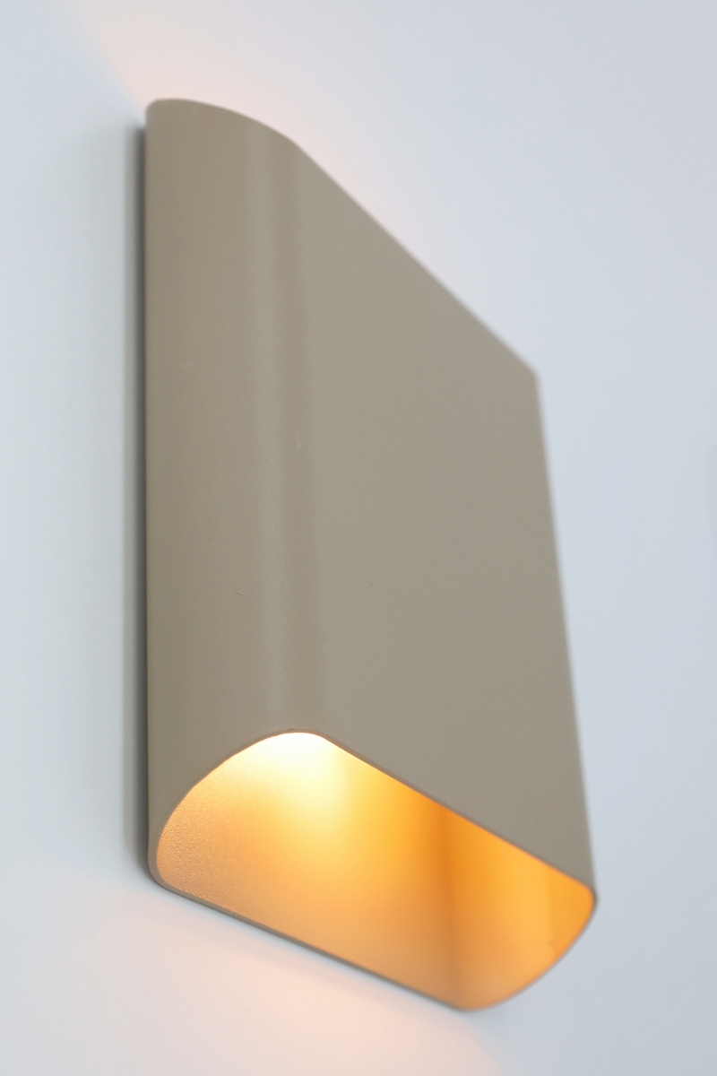 Chique wandlamp KAREN | Zand