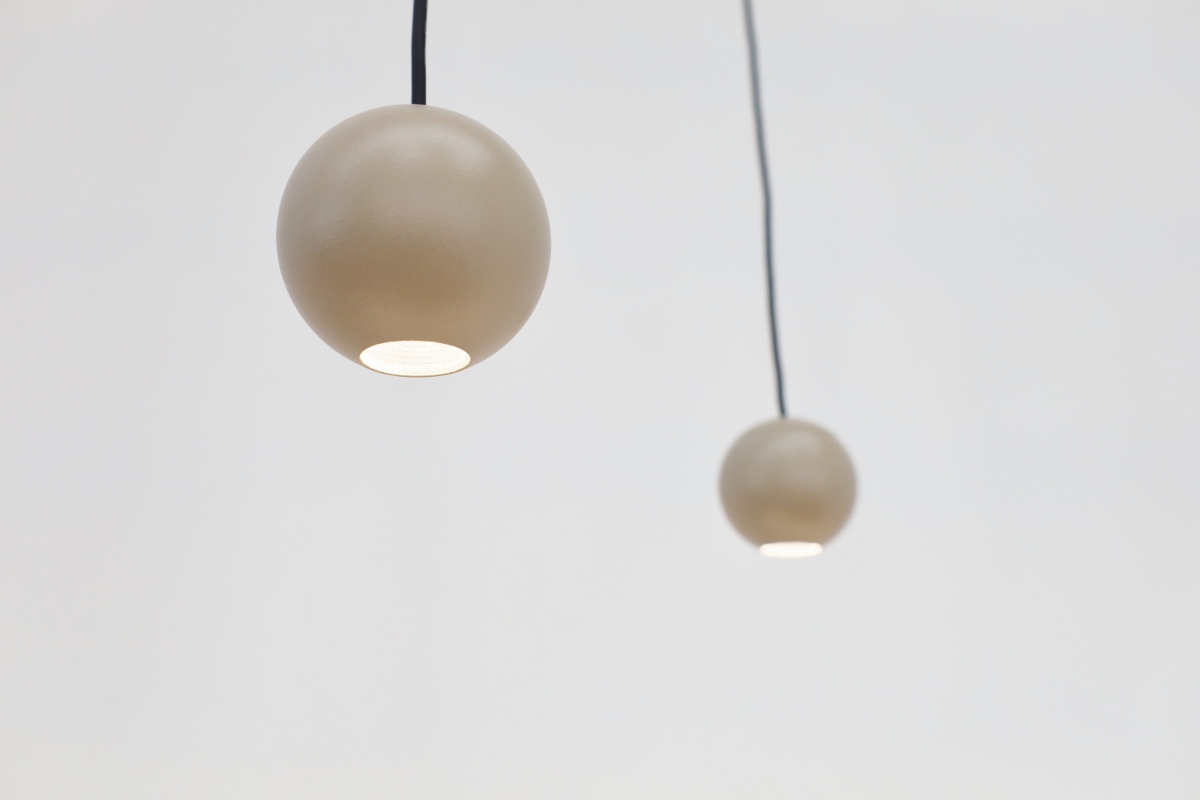 Moderne hanglamp GRACE 13-lichts ovaal | Zand