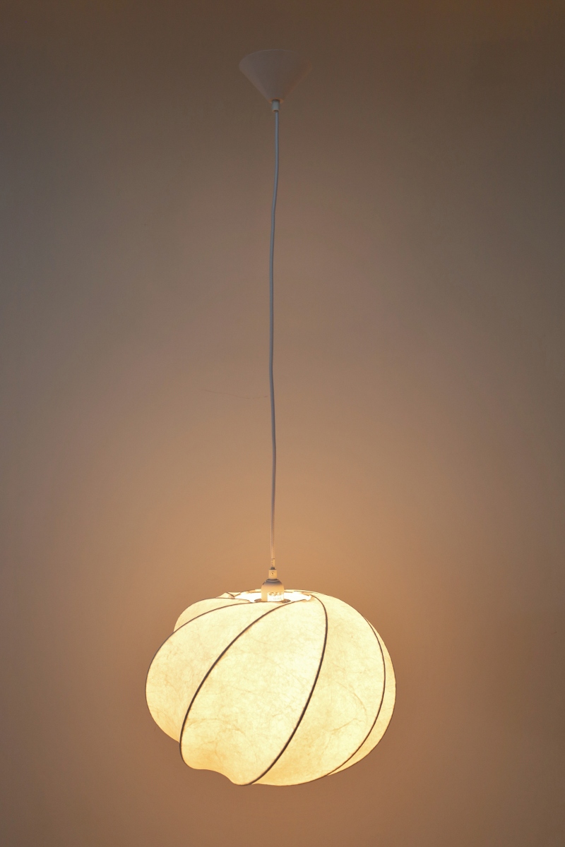 Sfeervolle hanglamp ARTHO | Silk zijde