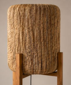 Natuurlijke AURORA vloerlamp | Brown