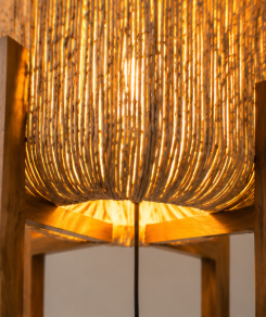 Natuurlijke AURORA vloerlamp | Brown