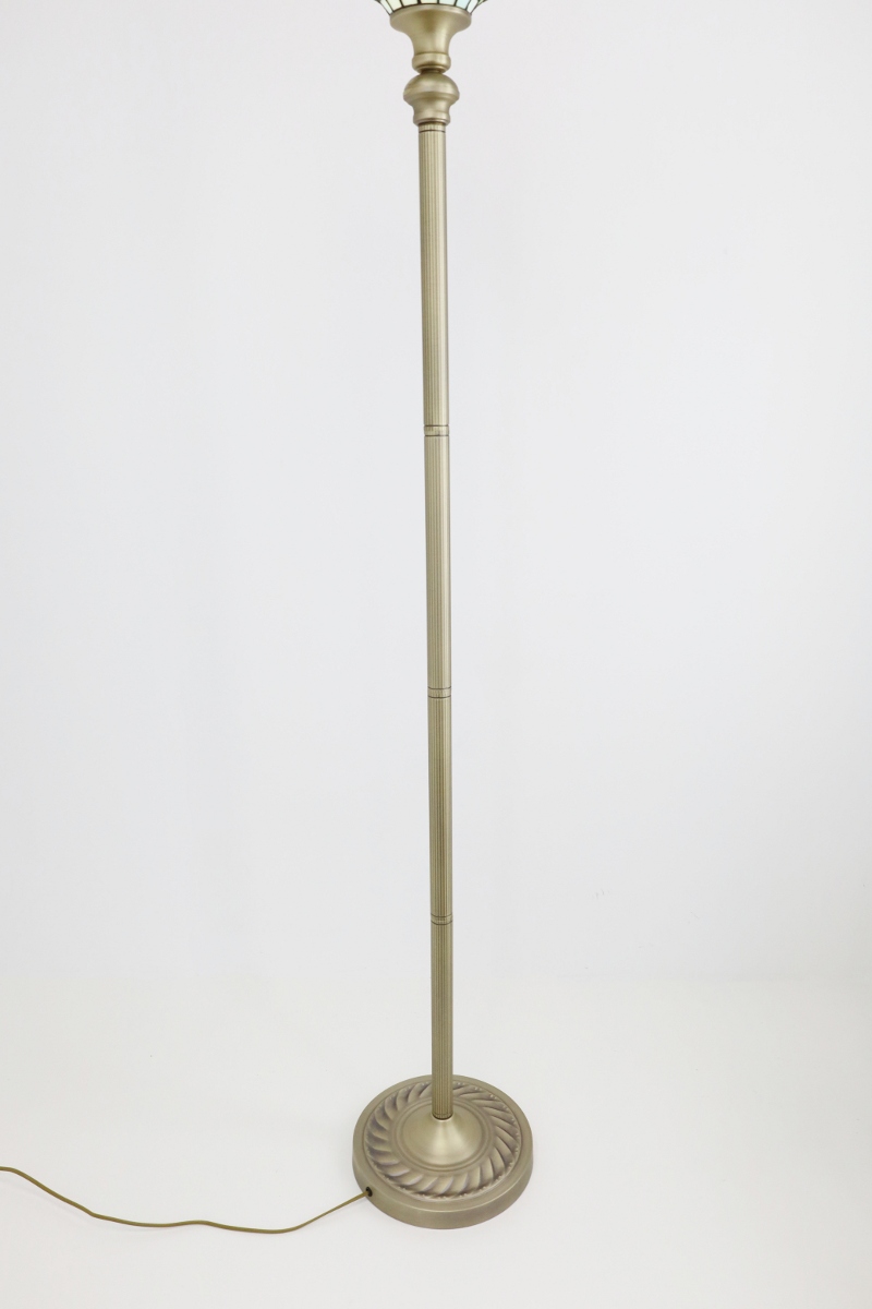 Klassieke vloerlamp TIFFANY | Glas in loods