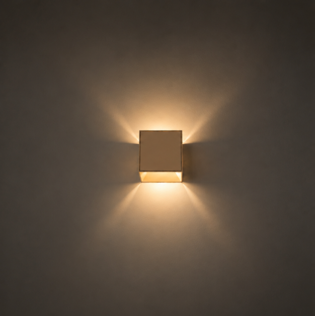 Oplaadbare wand-tafel lamp CUBOX MINI | Zand