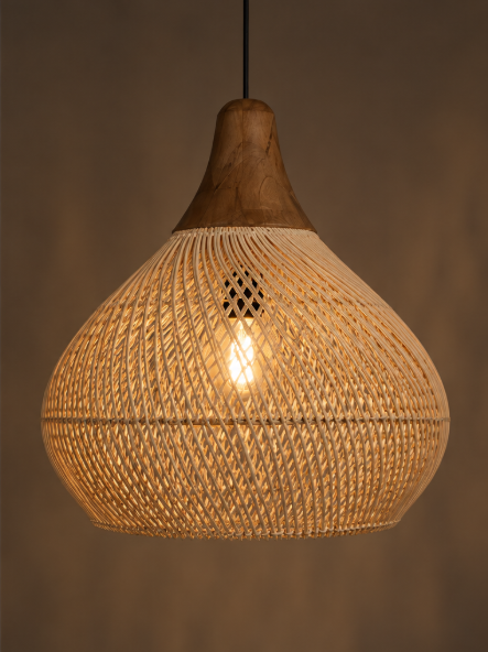 Natuurlijke BELL DROP hanglamp | Naturel 