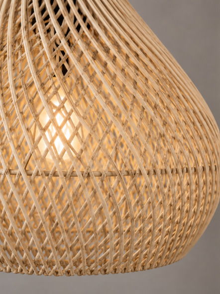 Natuurlijke BELL DROP hanglamp | Naturel 