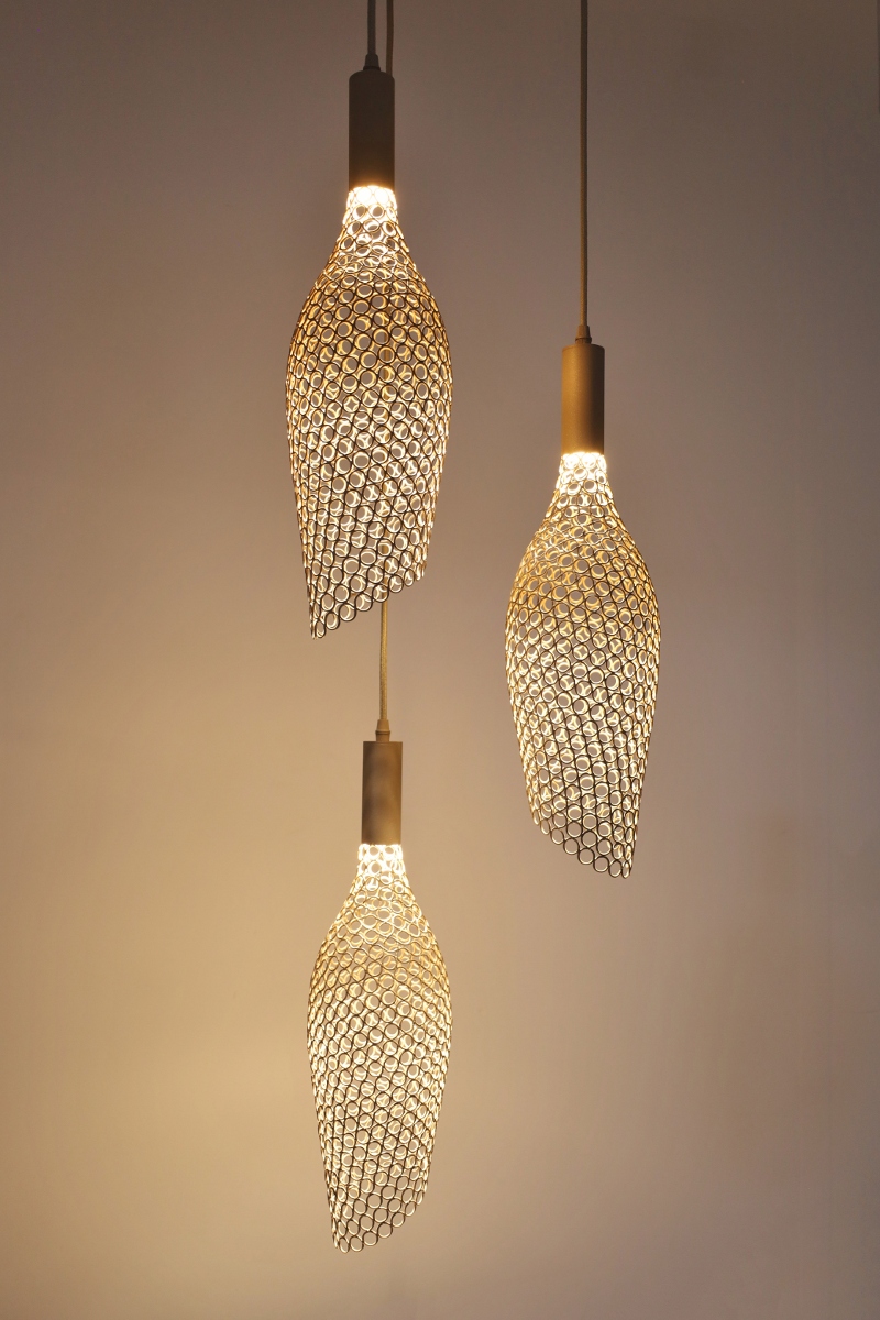 Stijlvolle hanglamp CHAIN | Zand