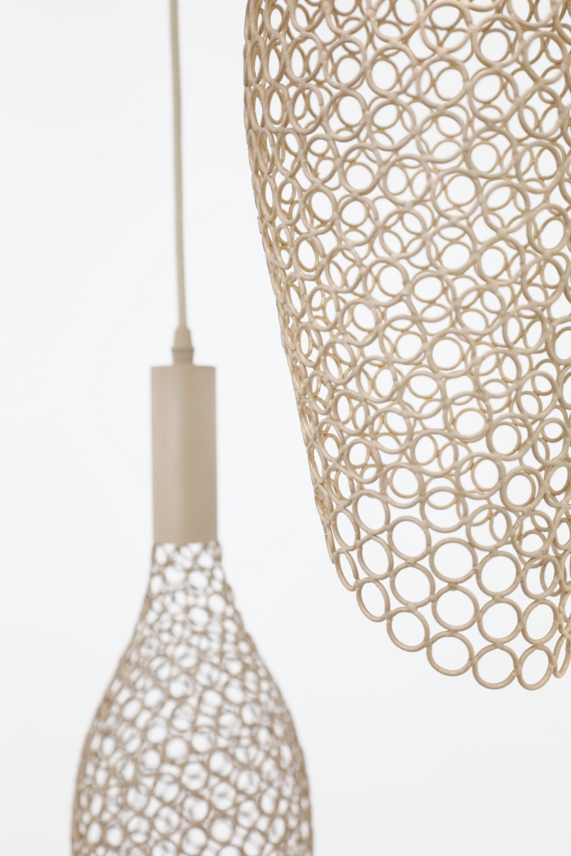 Stijlvolle hanglamp CHAIN | Zand