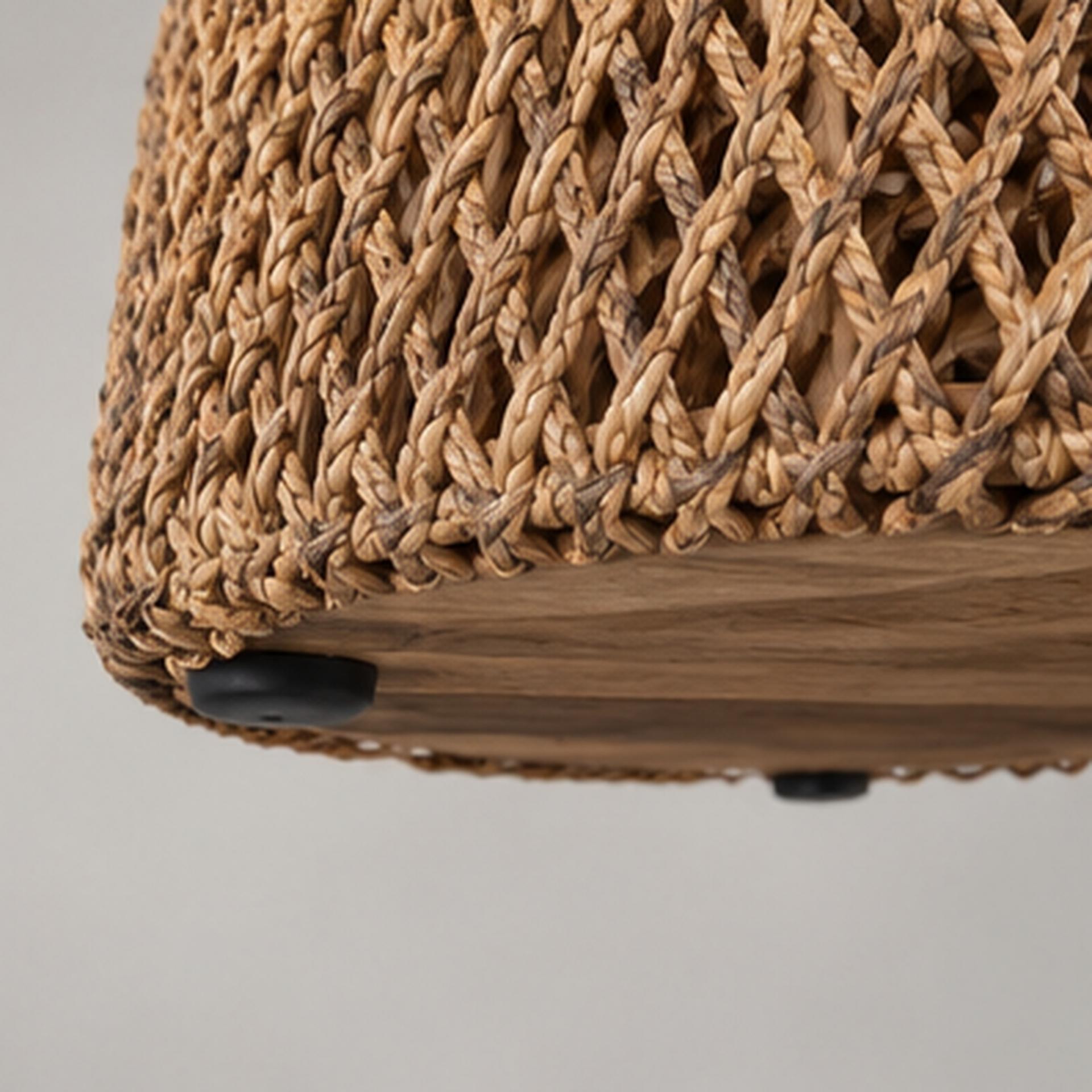 Natuurlijke bijzettafel KNUT PADI set van 3 | Bright Brown