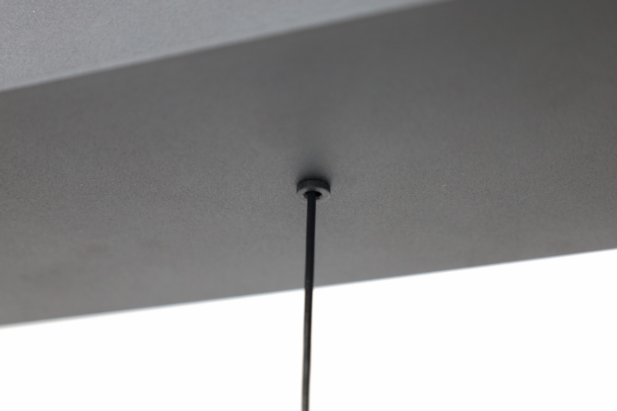 Moderne hanglamp Belluno | Zwart / Amber
