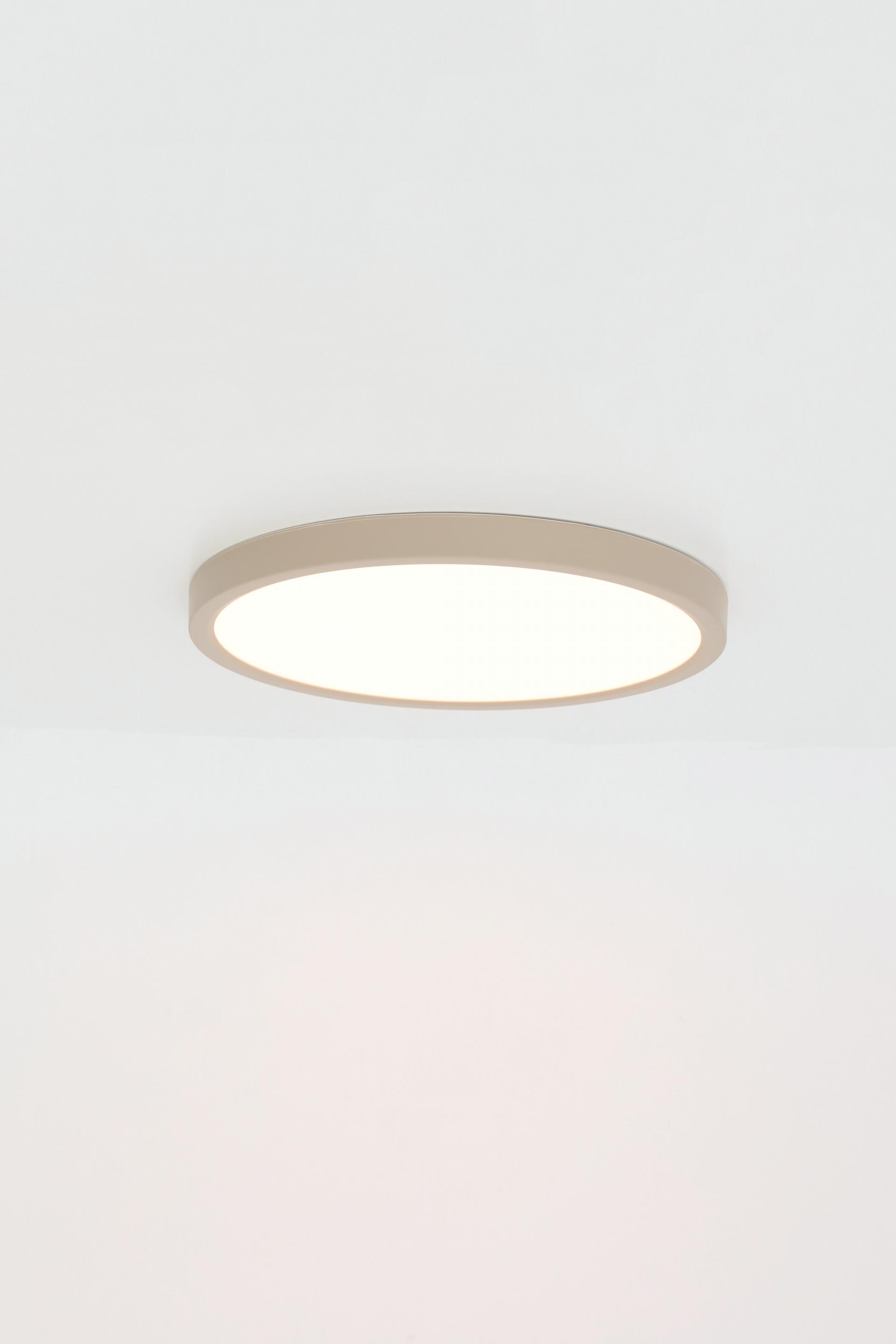 Functionele plafonniere PLATTO 3-standen Ø30 cm | Zand