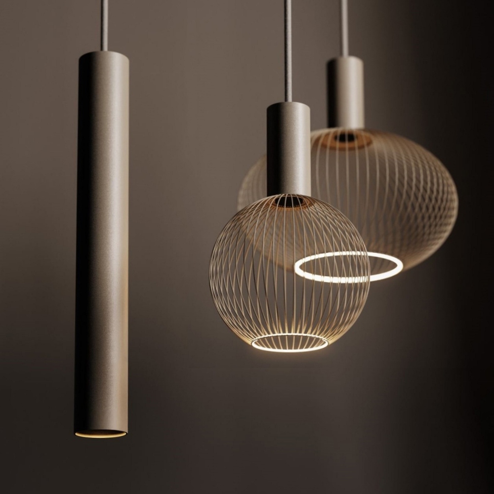 Segula Floating LED lamp E27 | FILO Globe 300 mm | Desert Sand