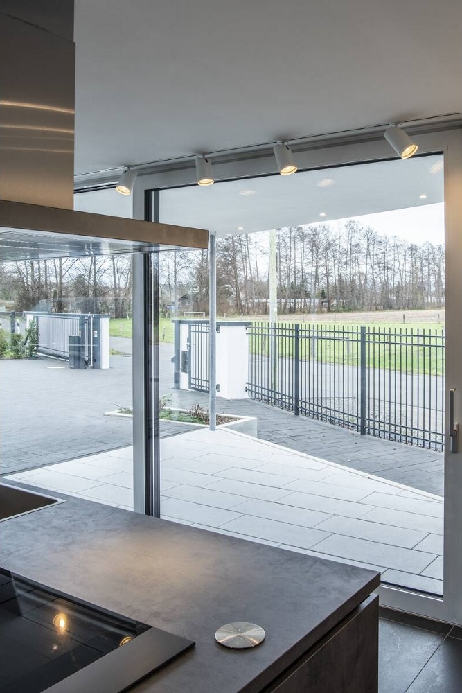 Losse 1-fase INBOUW spanningsrail LUNA | Zwart 3 meter