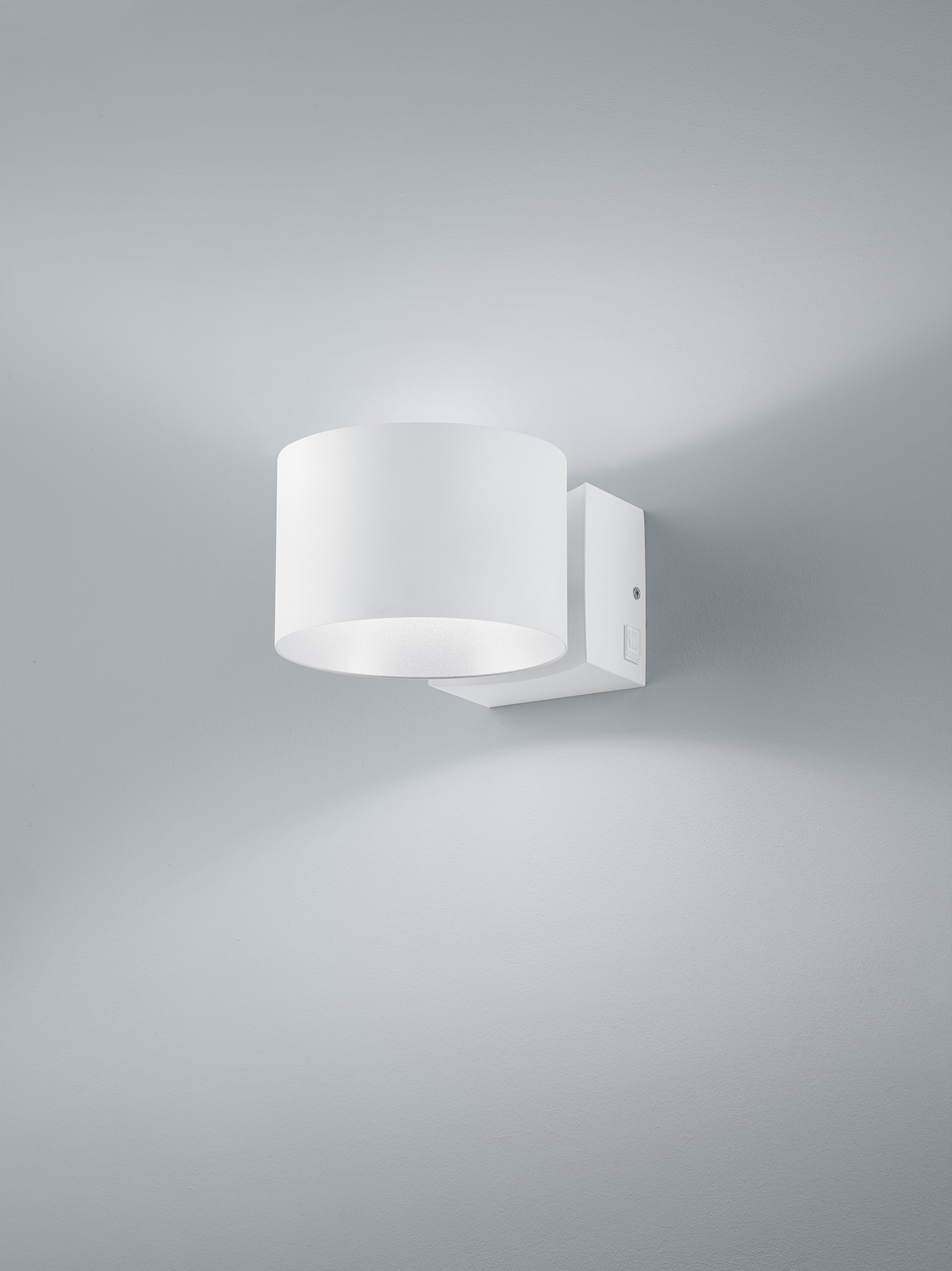 Musterring stijlvolle wandlamp LOOP | Wit