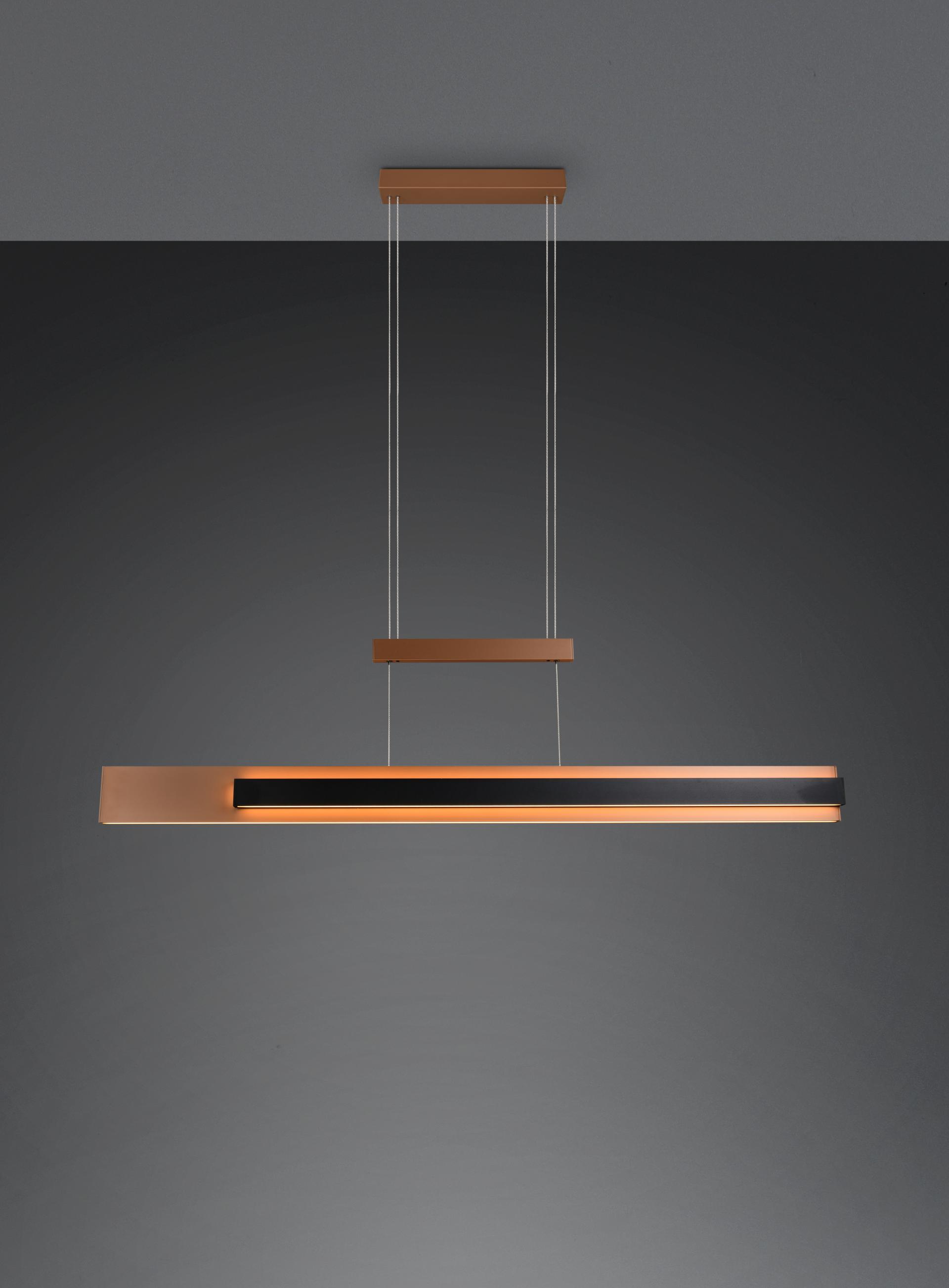 Musterring stijlvolle hanglamp RIVERA | Coffee / zwart