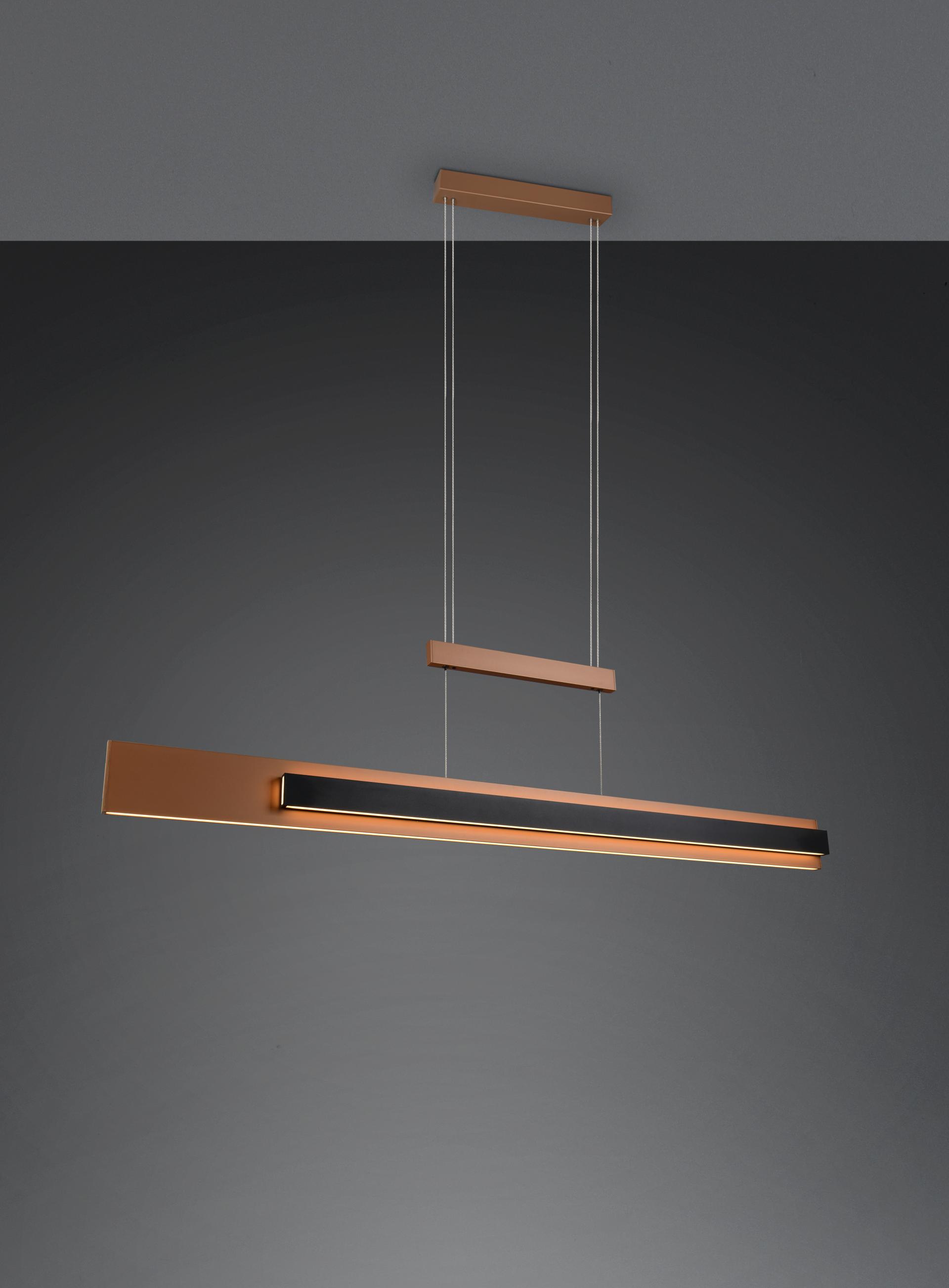 Musterring stijlvolle hanglamp RIVERA | Coffee / zwart
