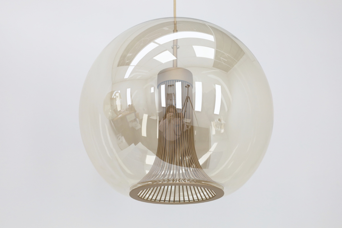 Sfeervolle hanglamp SAINT | Brons / Amber