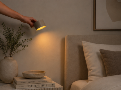 Oplaadbare multifunctionele lamp JOLAN | Taupe