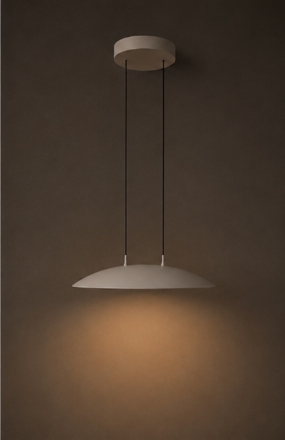 Moderne hanglamp LAST | Creme
