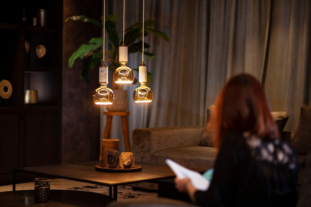 Segula Floating LED lamp E27 | Globe 150 mm | Goud