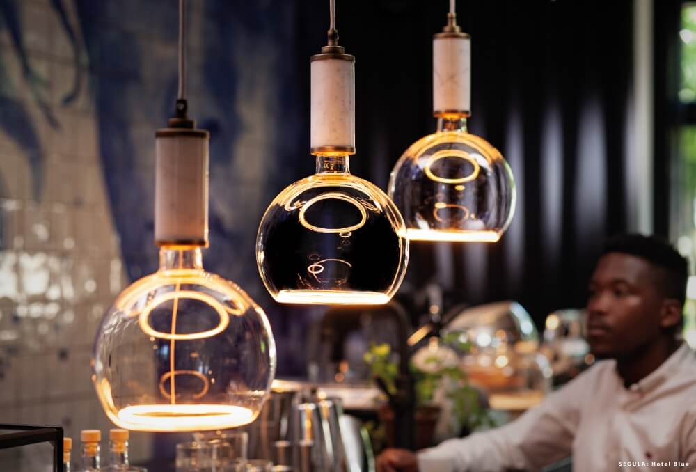 Segula Floating LED lamp E27 | Globe inside 125 mm | Helder