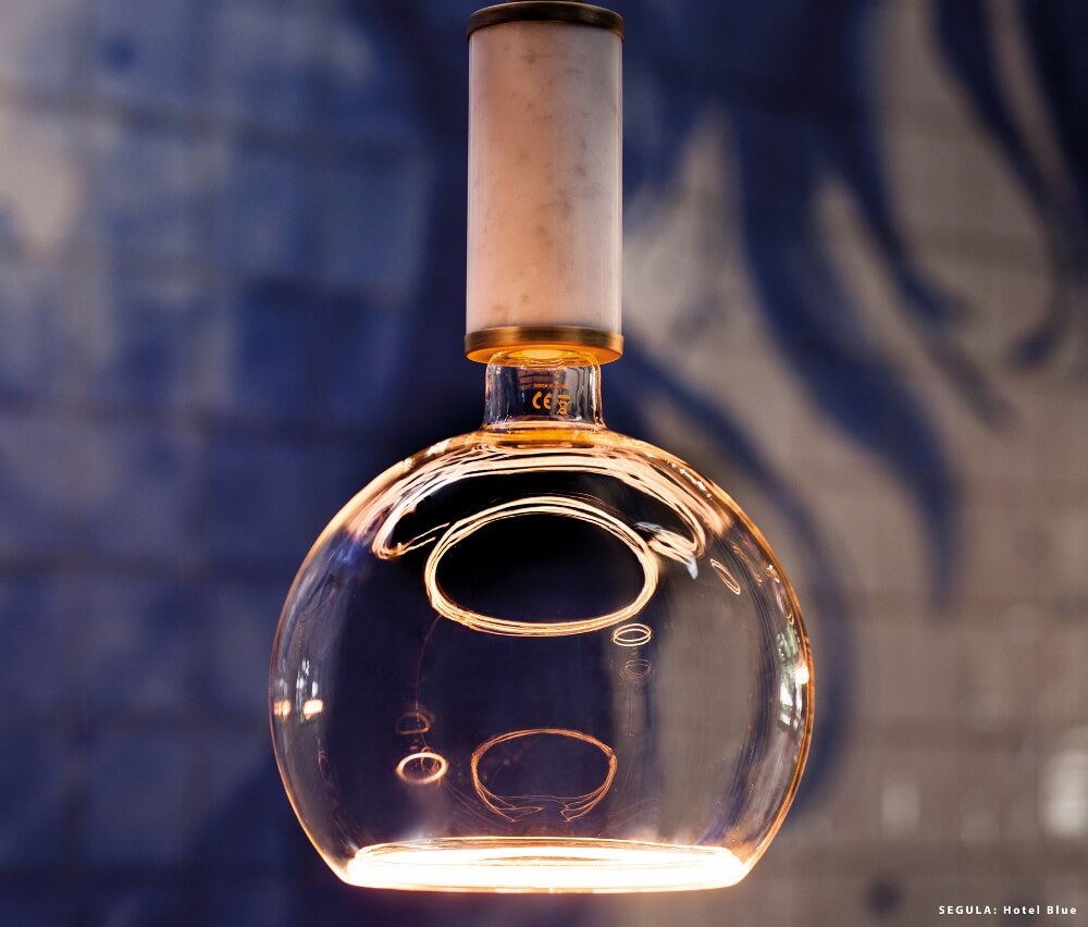 Segula Floating LED lamp E27 | Globe inside 125 mm | Helder