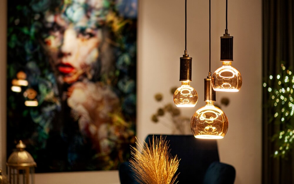 Segula Floating LED lamp E27 | Globe 200 mm | Smoke