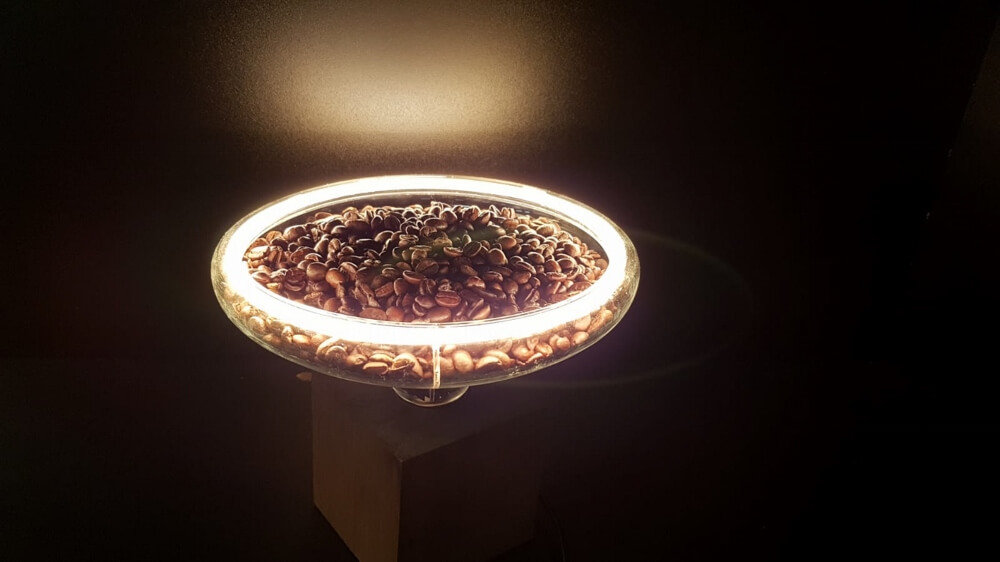 Segula Floating LED lamp E27 | Reflector 200 mm | Smoke