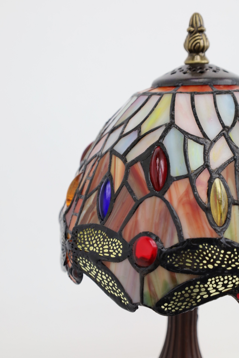 Klassieke tafellamp TIFFANY | Glas in loods