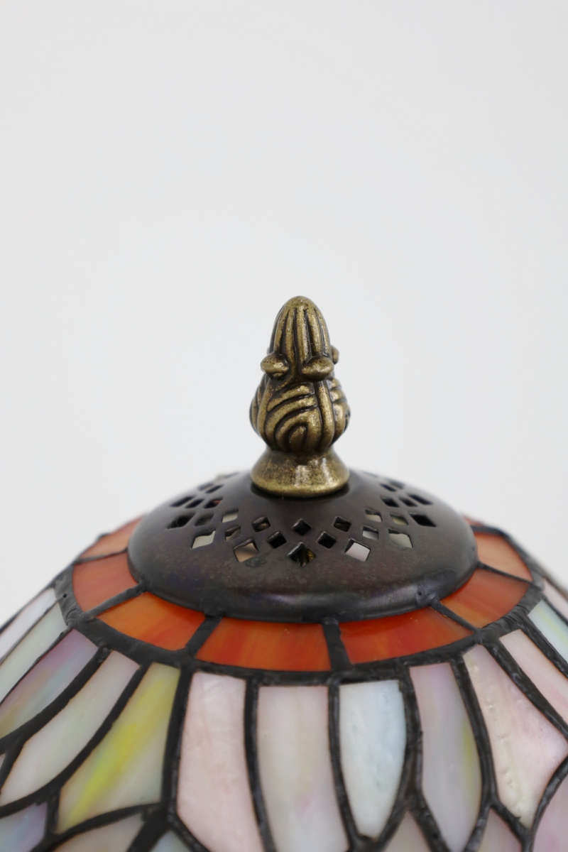 Klassieke tafellamp TIFFANY | Glas in loods