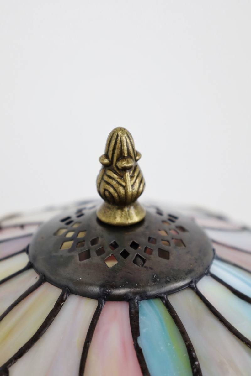 Klassieke tafellamp TIFFANY | Glas in loods