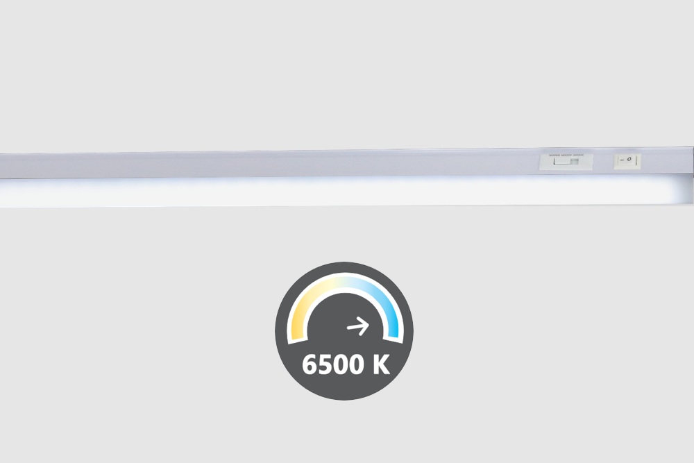 LED T5 keuken- onderbouw armatuur TUBO wit 120 cm | Lichtkleur aanpasbaar