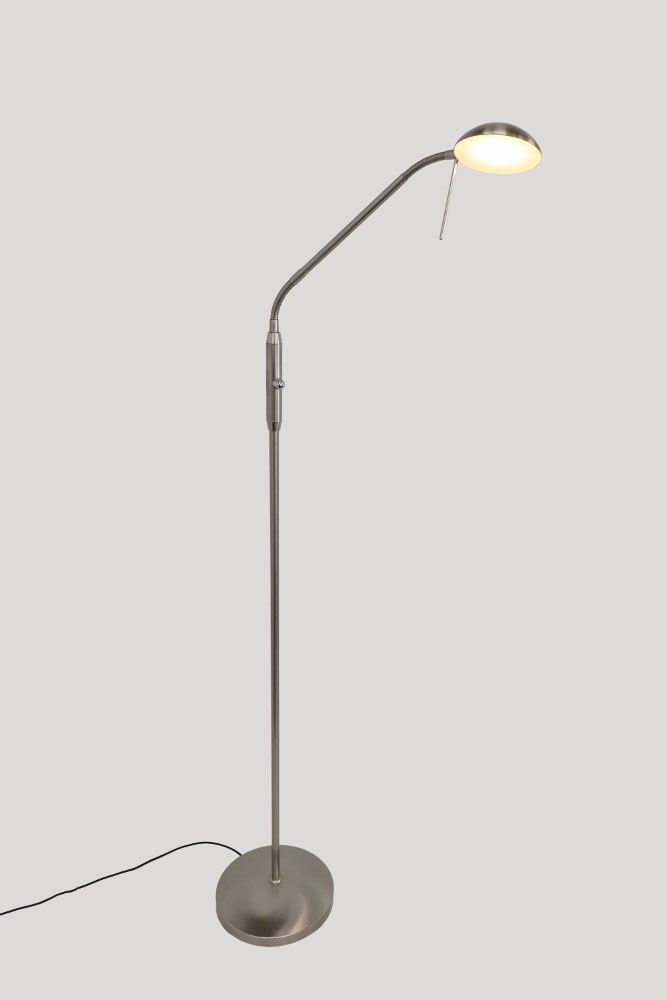 LED leeslamp CAMPIONE met flexibele arm | Staal